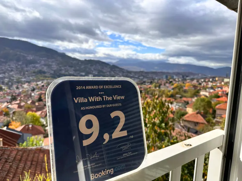 Kuća Stari Grad Sarajevo sa jedinstvenim pogledom